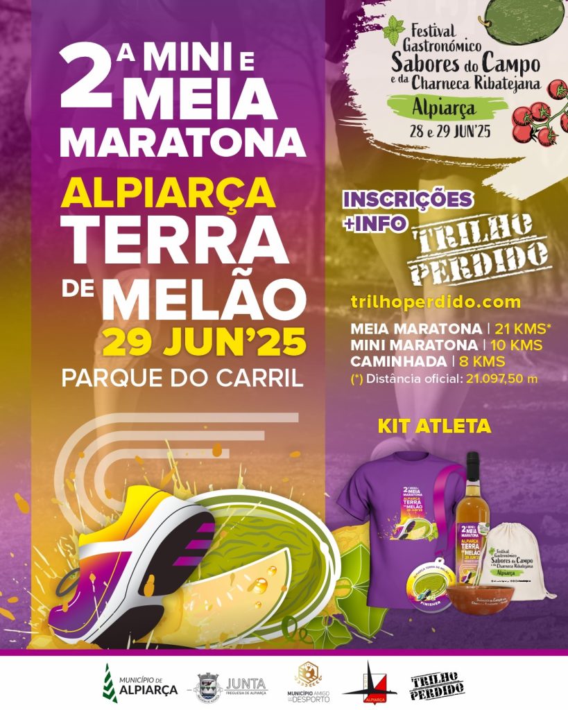2ª Mini e Meia Maratona – Alpiarça Terra de Melão!