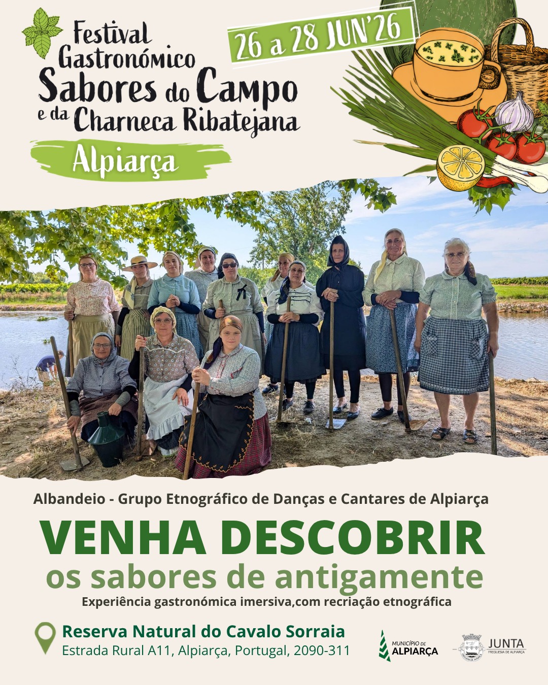 Festival Gastronómico Sabores do Campo e da Charneca Ribatejana