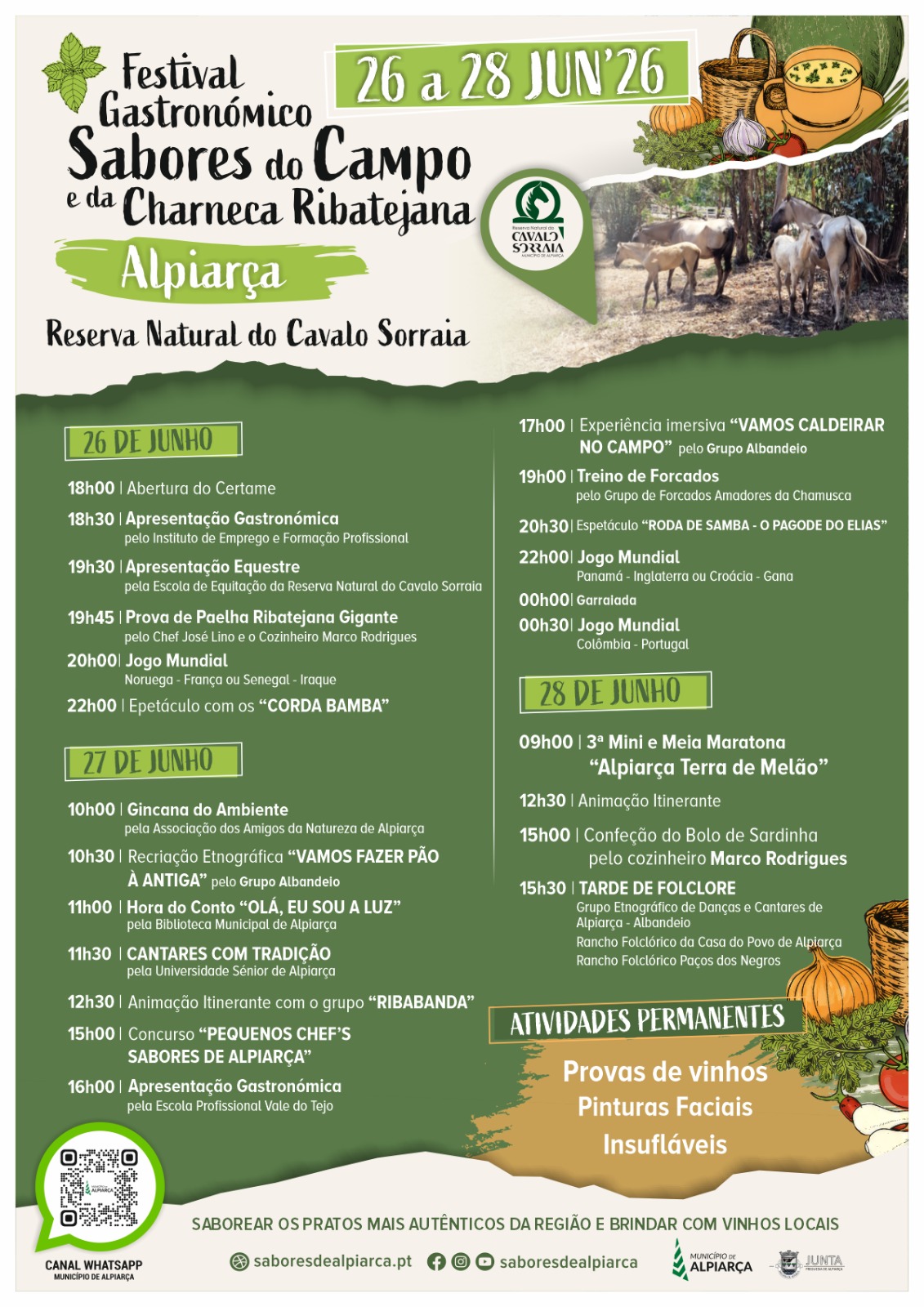 Festival Gastronómico Sabores do Campo e da Charneca Ribatejana